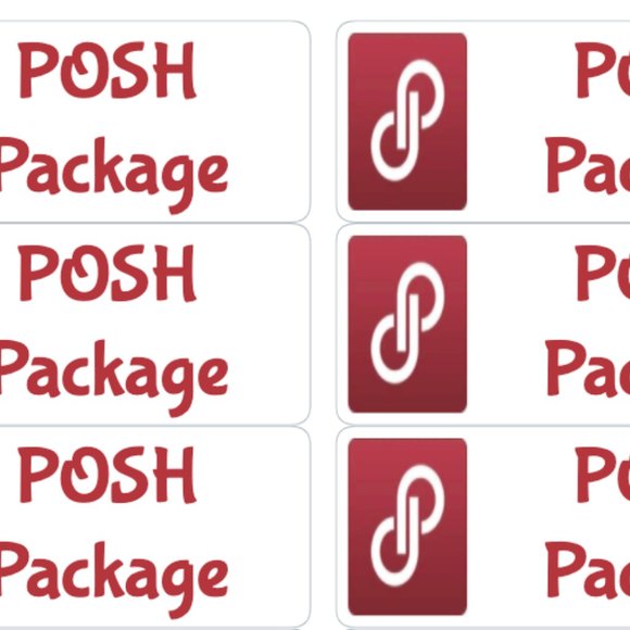 Posh Package Stickers Poshmark Shipping Labels - Picture 4 of 4